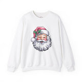 Pink Hat Santa Crewneck Sweatshirt