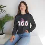 Cutie Halloween Coffee Ghosts Crewneck Sweatshirt