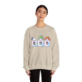 Cutie Fall Ghosts Crewneck Sweatshirt