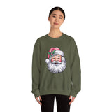 Pink Hat Santa Crewneck Sweatshirt