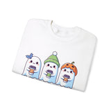 Cutie Fall Ghosts Crewneck Sweatshirt