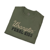 Wranglin' Feral Kids tee