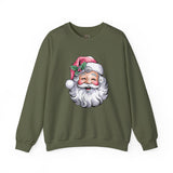 Pink Hat Santa Crewneck Sweatshirt