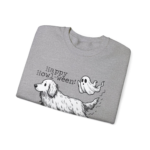 Happy Howl-ween Crewneck Sweatshirt