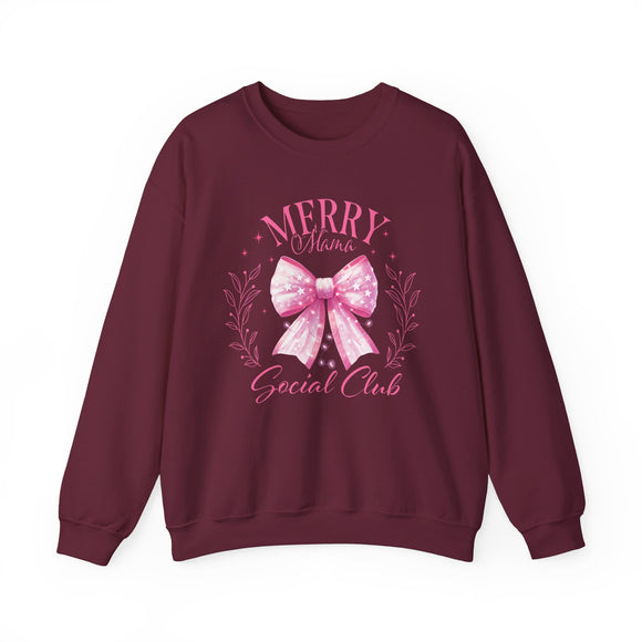 Merry Mama Social Club Crewneck Sweatshirt