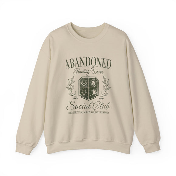 Abandoned Hunting Wives Crewneck Sweatshirt