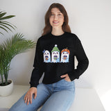 Cutie Fall Ghosts Crewneck Sweatshirt