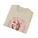 Just a Girl Who Loves Football T Shirt