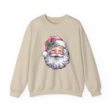 Pink Hat Santa Crewneck Sweatshirt