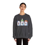 Cutie Fall Ghosts Crewneck Sweatshirt